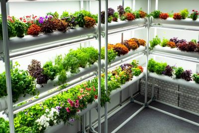 Vertikalių daržovių auginimo sistemų projektavimas įrengimas
